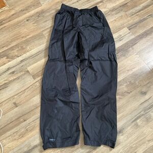 Mountain Warehouse Kids Waterproof Rain Paints Unisex Size 13 Black Isodry